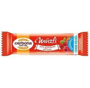 Müsli tyčinka, s lesným ovocím, CERBONA